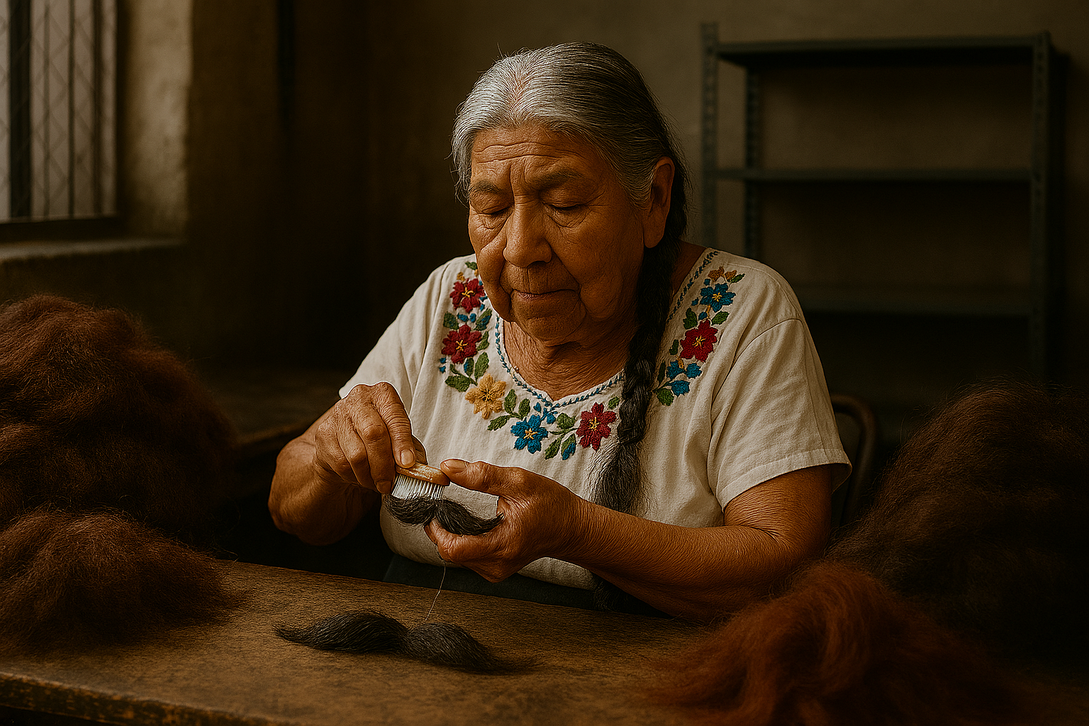 Outils d'artisan sur un établi